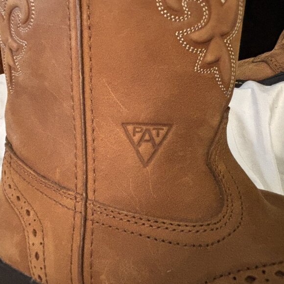 Women's Dan Post Leather Boots Size 8 Medium - Picture 6 of 8